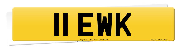 Registration number 11 EWK
